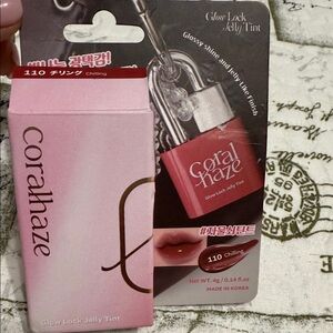 Lips Coralhaze Glow Lock Jelly Tint in Pink